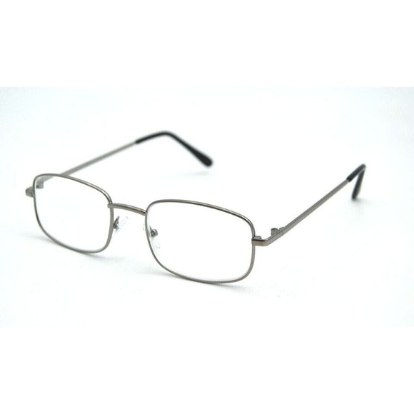 3 Pairs ESSENTIALS by Foster Grant Mens Reading Glasses " JACOB GUN " gunmetal - Picture 2 of 8